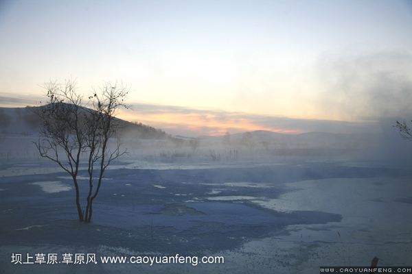 转：坝上冬季大雪风景