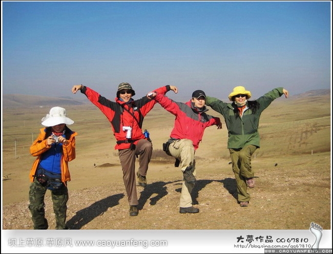 徒步穿越库布其沙漠之 五一坝上