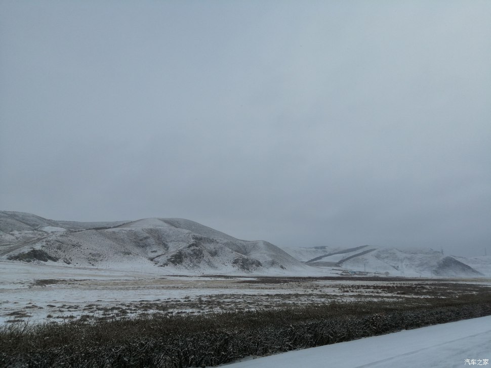 大通D90坝上越野 大滩赏雪景