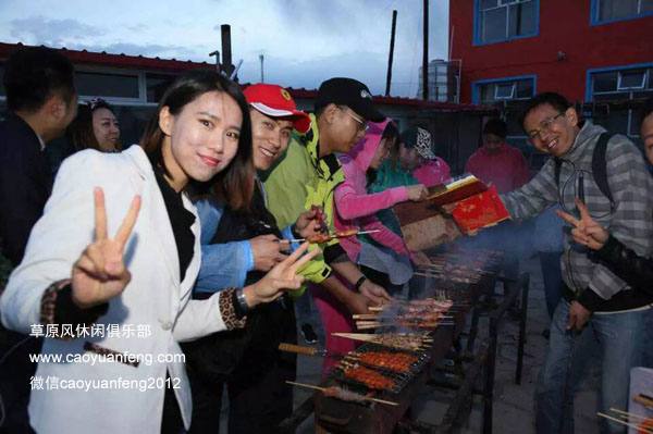 AGNER公司帅哥靓女坝上草原自驾游