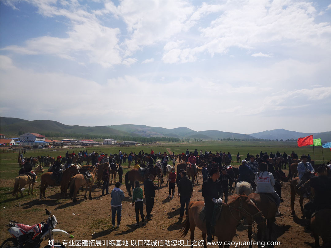 北京帝都健身公司团建拓展训练坝上草原行