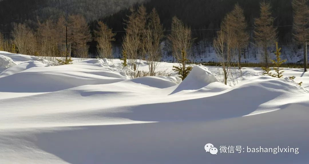 坝上冬季美景