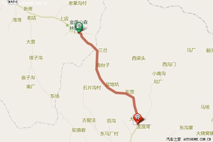 老掌沟最全穿越线路图