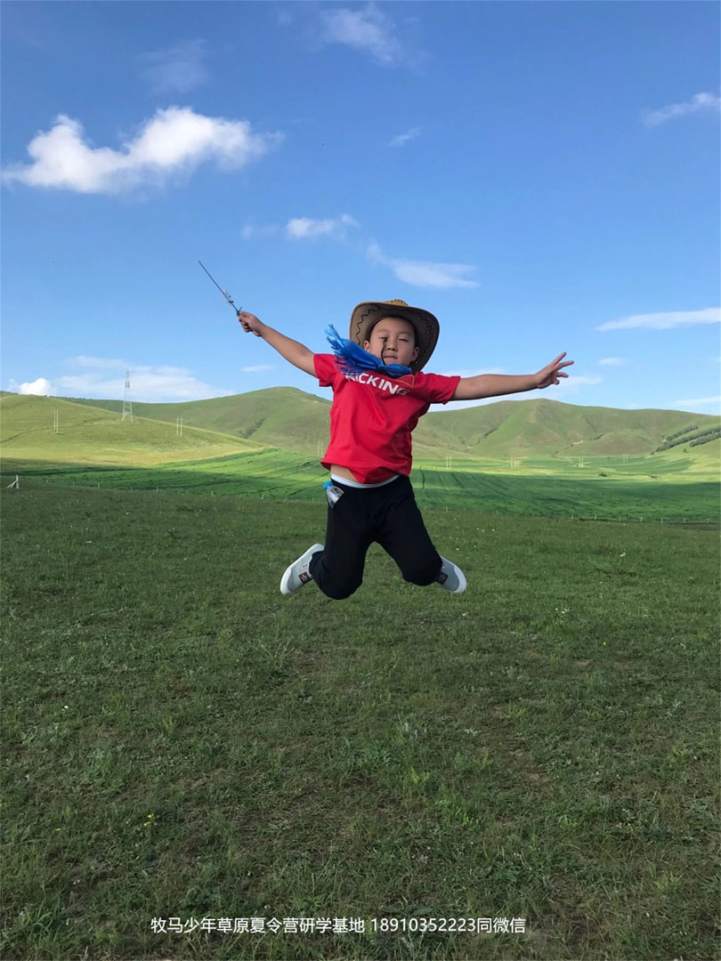 晋极武道馆 松柏武道馆草原研学夏令营