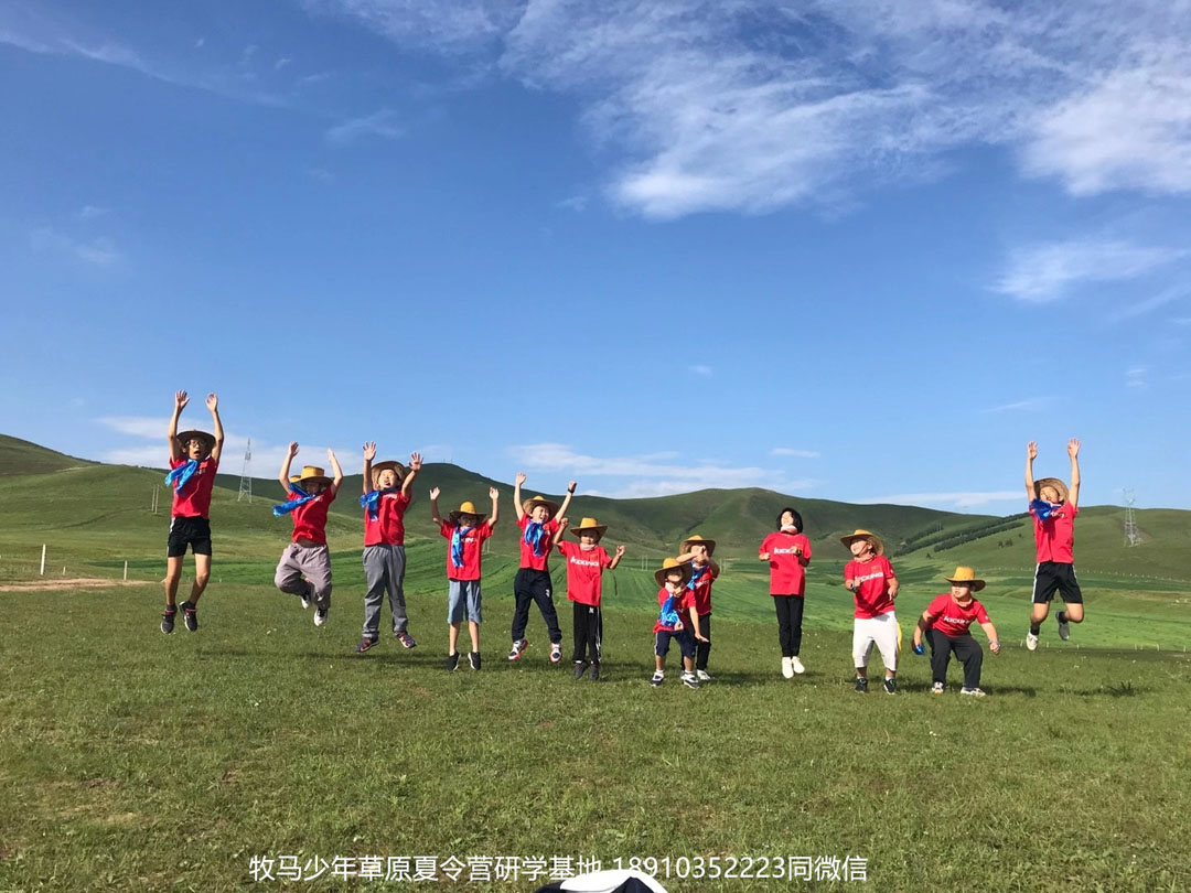 晋极武道馆 松柏武道馆草原研学夏令营