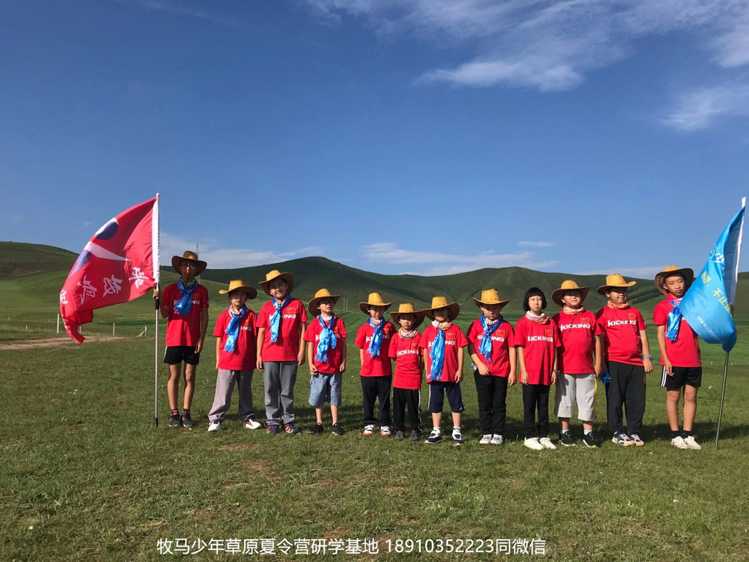 晋极武道馆 松柏武道馆草原研学夏令营