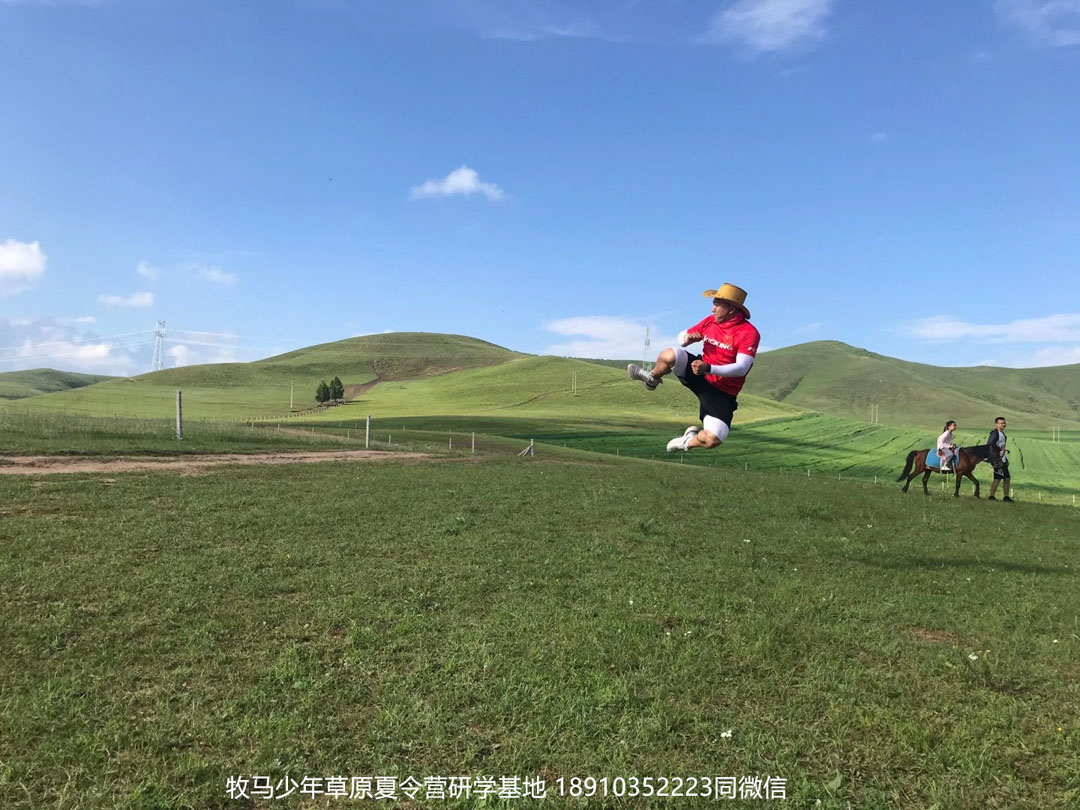 晋极武道馆 松柏武道馆草原研学夏令营