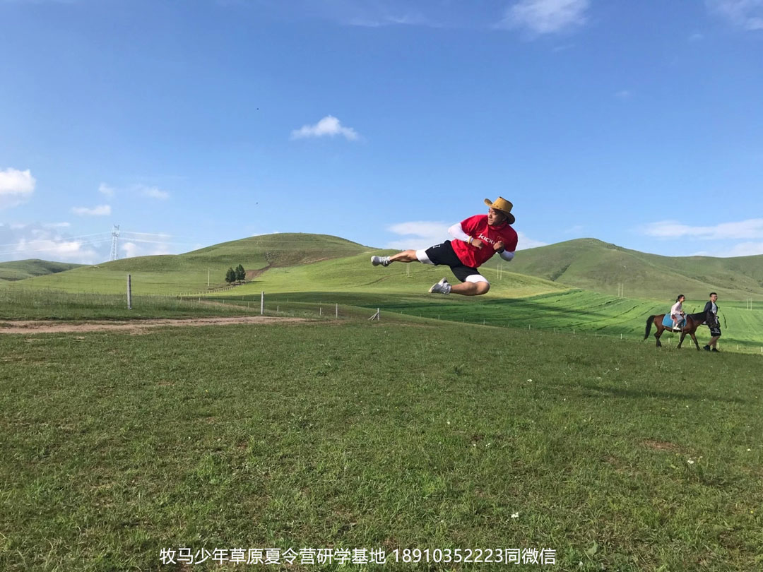 晋极武道馆 松柏武道馆草原研学夏令营