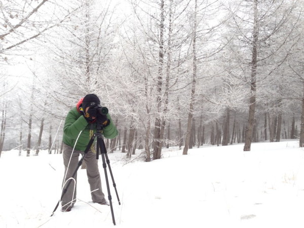 冬季到草原天路去看雪