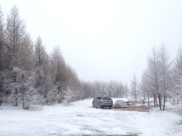 冬季到草原天路去看雪