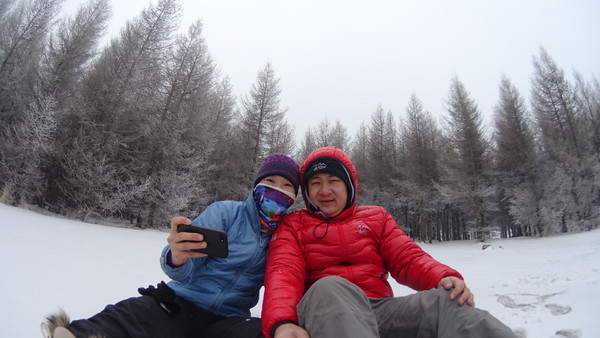 冬季到草原天路去看雪