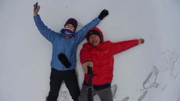 冬季到草原天路去看雪