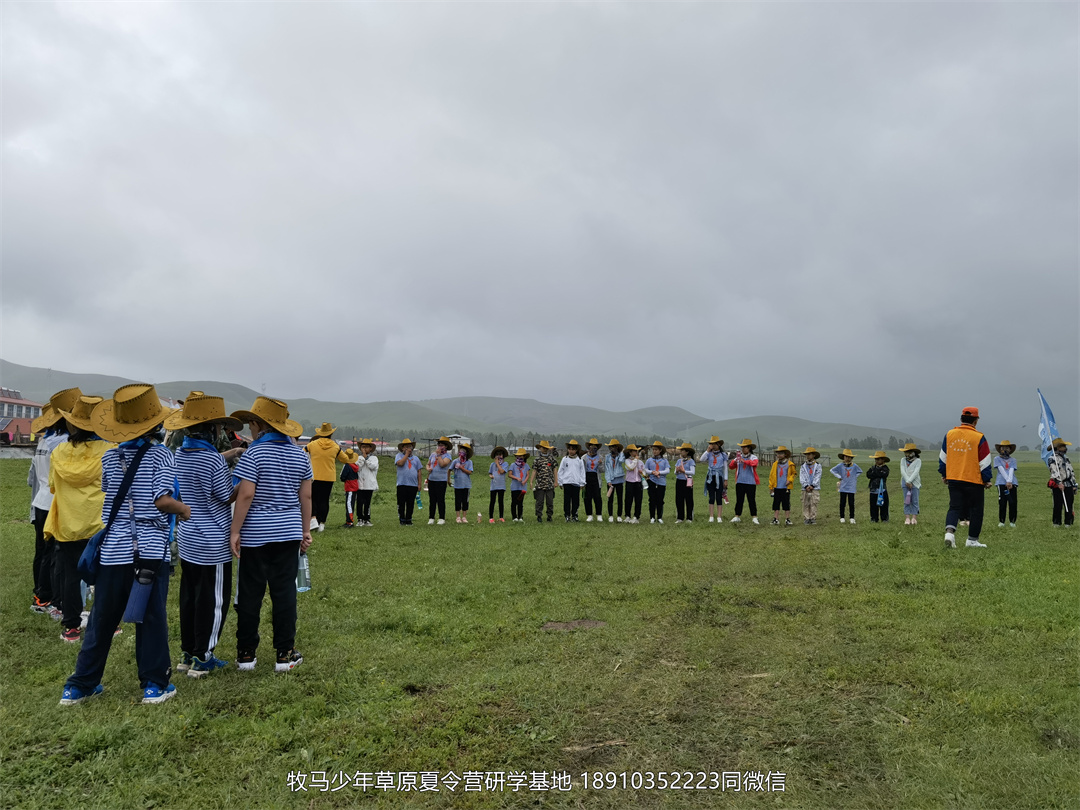 小清华自信拓展草原神鹰夏令营