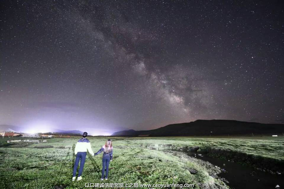 坝上草原夜晚最美的星空