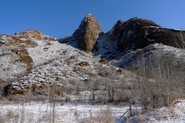 丰宁坝上赏雪景 飘雪坝上风光摄影